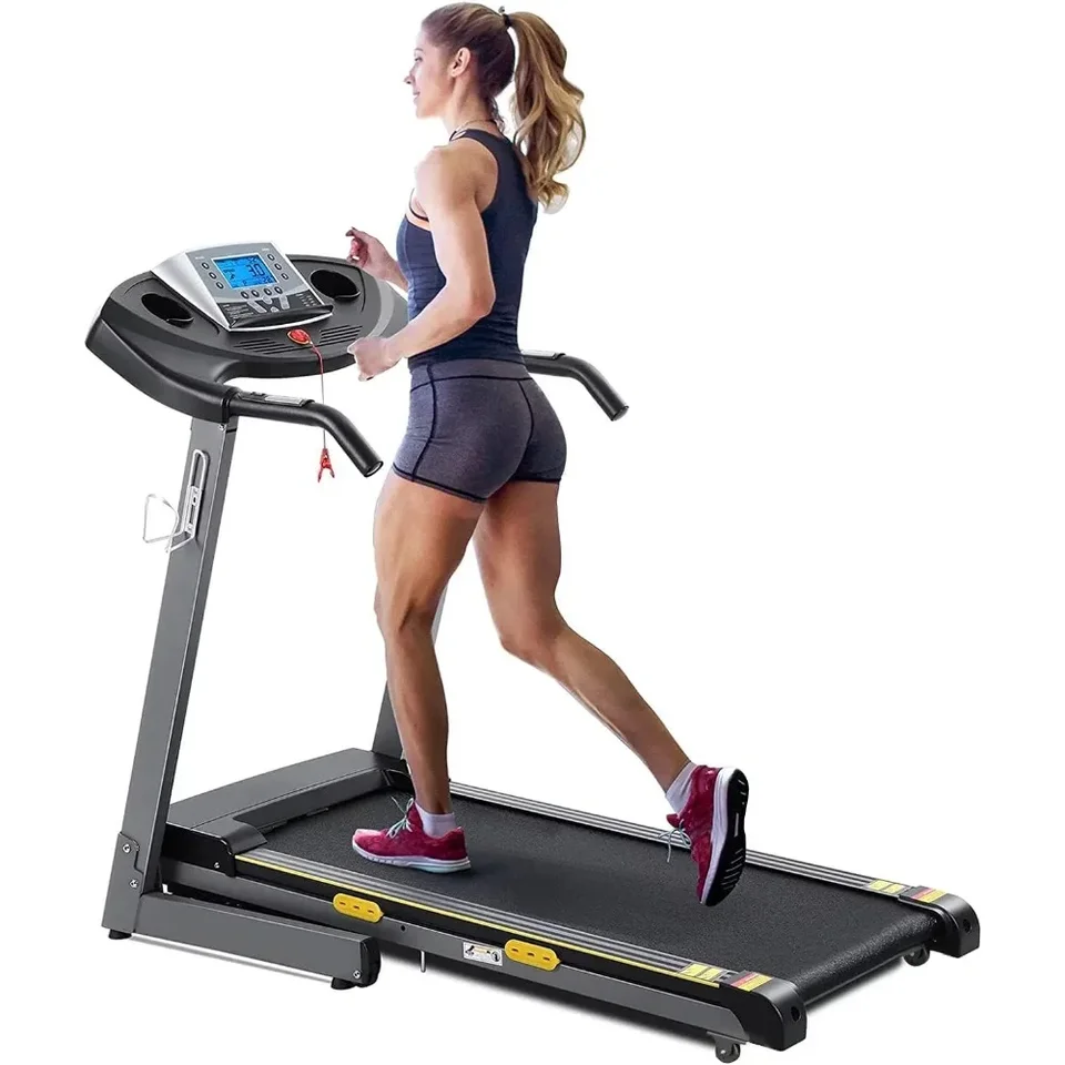 Bežecký pás so skloneným, skladateľným bežeckým pásom 17 '' Electric Bežec 2,5 hp/8,5 mph s 15 školiacimi programami 0-12% Automatický sklon