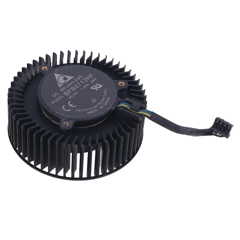 BFB0712HF 65MM 12V 1,8A 4PIN Grafická chladiaca ventilátor pre NVIDIA GTX Titan GTX980 980TI