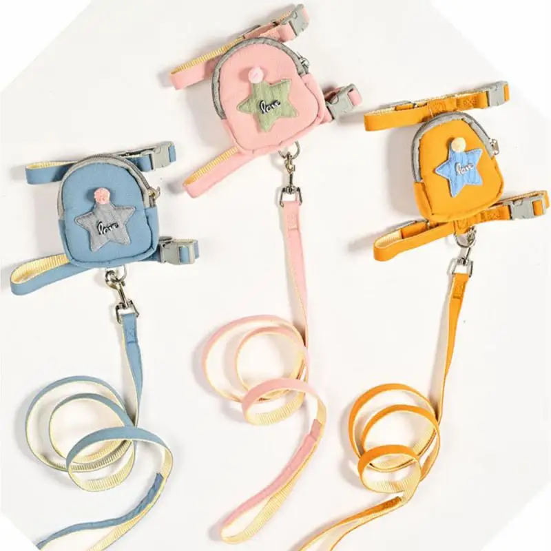 Bichon Leash Anti Break Free Dosiahnutie dobrého distribúcie zaťaženia Viac farieb dostupná sieť+bavlnené obojky a vodítka