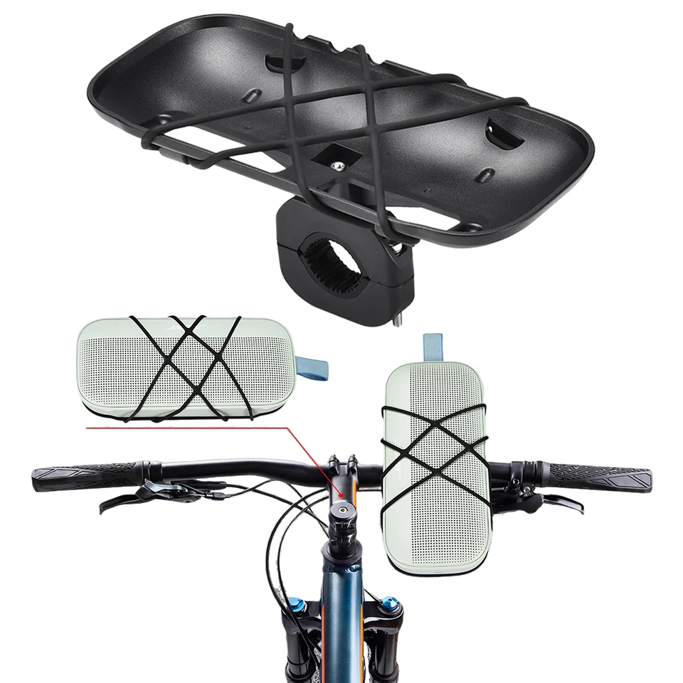 Bicykel bicykel držiak na prenosný reproduktor Mount Bike Mounts pre Bose SoundLink Flex 1. Gen 2. gen reproduktor