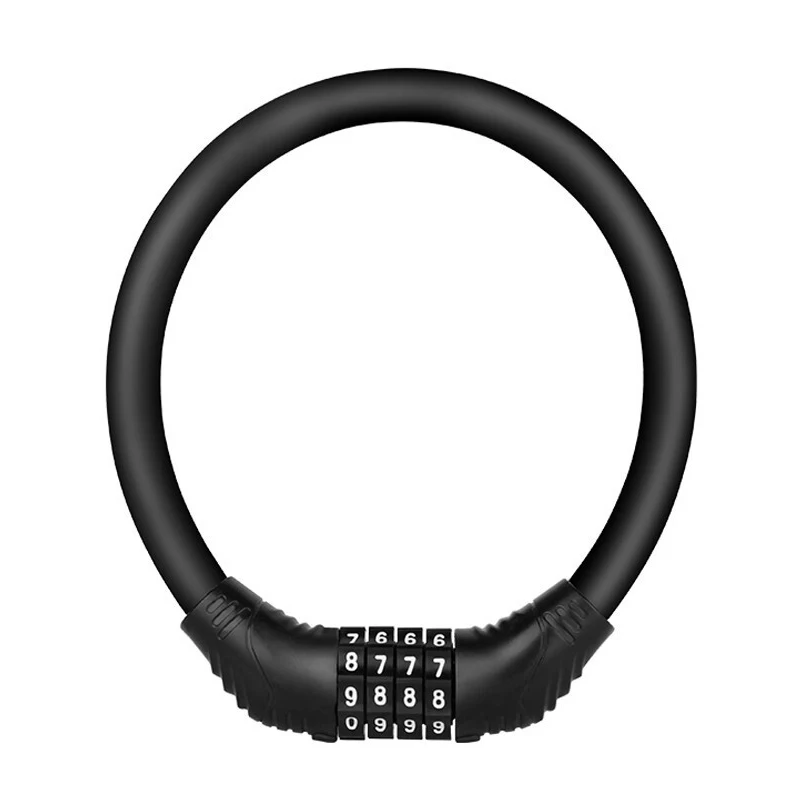 Bicykel Bike Lock Anti krádež MTB Road Bike Bike Oceľový reťazec zámok motocyklovej prilby skladací bicykel Elektrický kolobežník bezpečnostný zámok