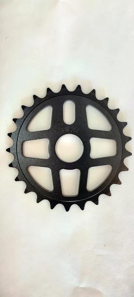 Bicykel bmx koleso 25t reintiment hnacie koleso zliatiny zliatiny čierna