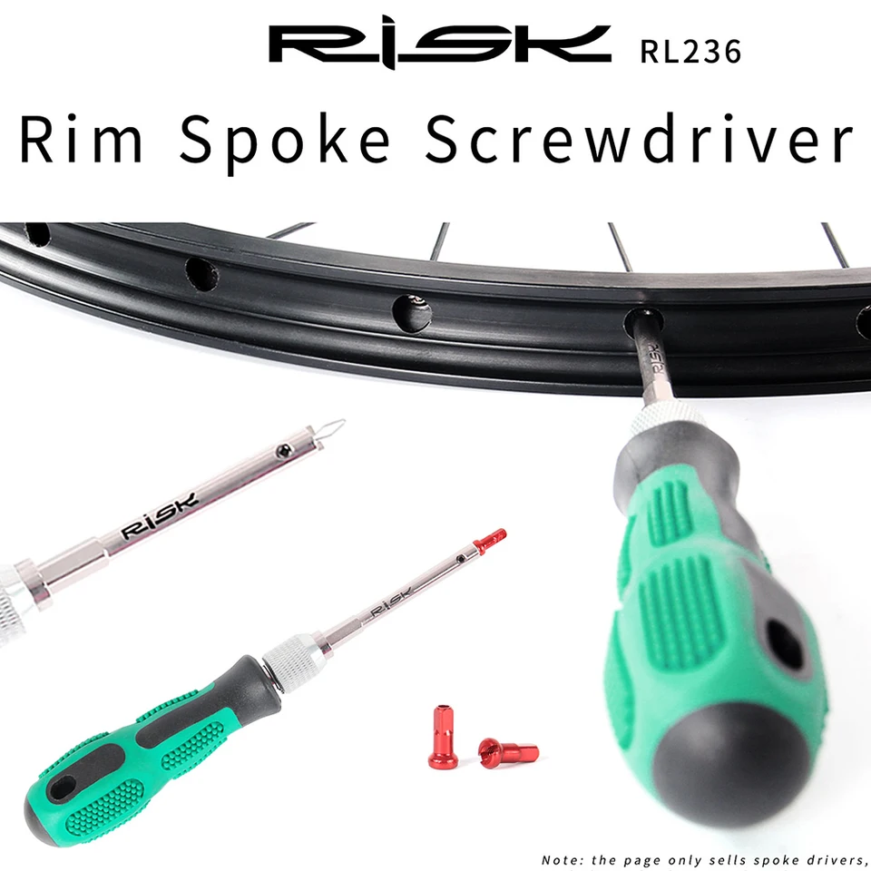 Bicykel hovoril vkladanie bradaviek Nástroj na bicykel Screwdriver Bicycle Cap Cap Demonser Wrench