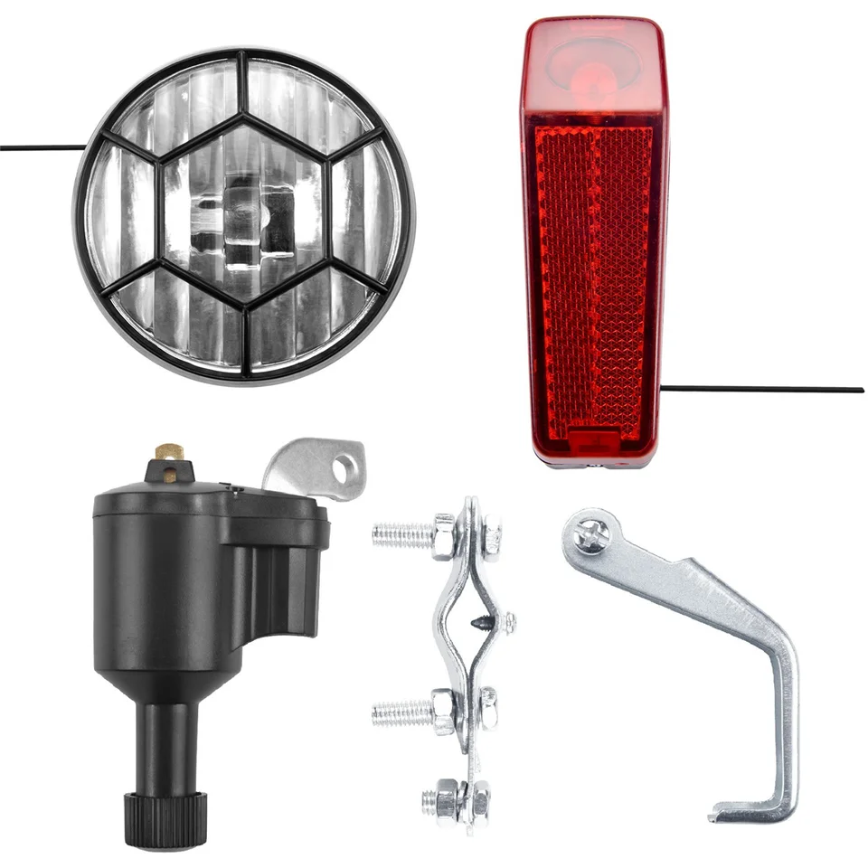 Bicykel Light Bicycle Motorizovaný bicykel Generátor Dynamo Dynamo Tail Light Súprava 6V 3W