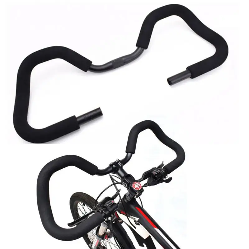 Bicykel motýľový riadidlá hliníková zliatina zliatiny horských bicyklov Riser Rovnárky Road Road Road Cruisers Mount руль велосипед