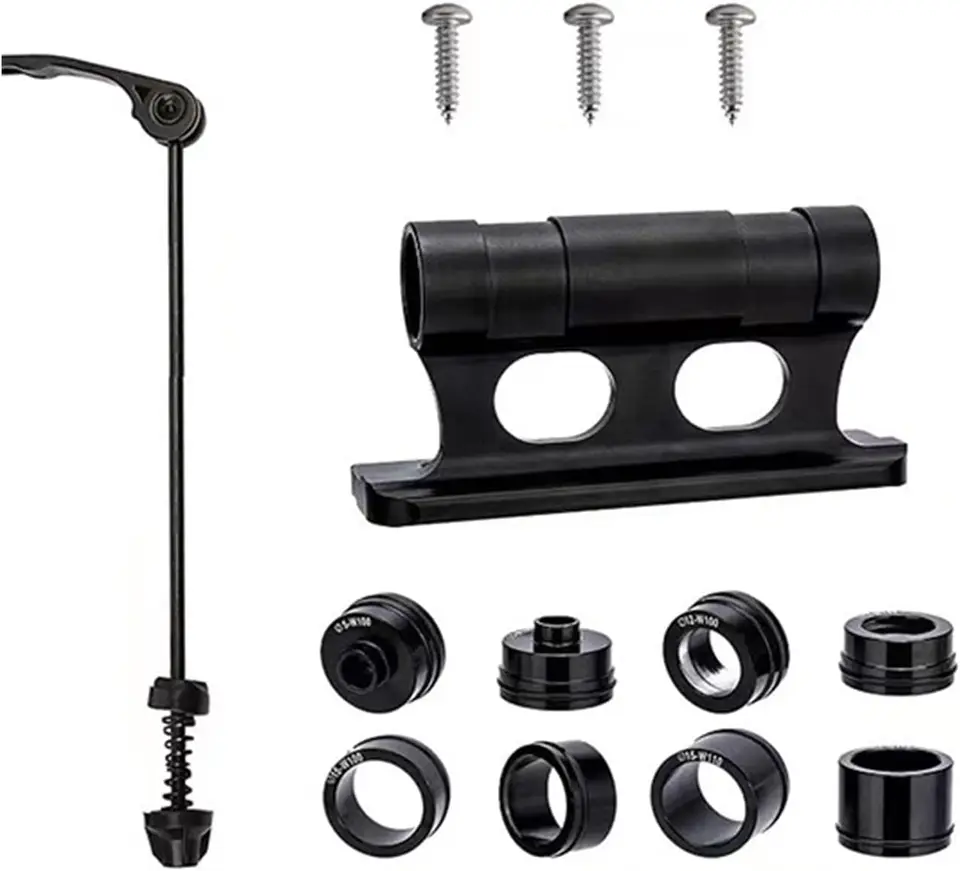 Bicykel Mount Mount Cyklistické vidlice Mount Truck Block Car Rack Carrierer5x100 mm M12x100 mm M15x100 mm strešný stojan a rýchle uvoľňovanie