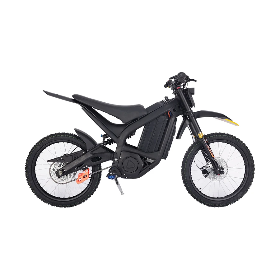 Bicykel Pit Bike 72V Elektrická motorka 3000 W Veľká energia 80 kmh vysokorýchlostného elektrického motocykla s veľkosťou 30 km s lítiovou batériou s vysokou rýchlosťou 80 km.