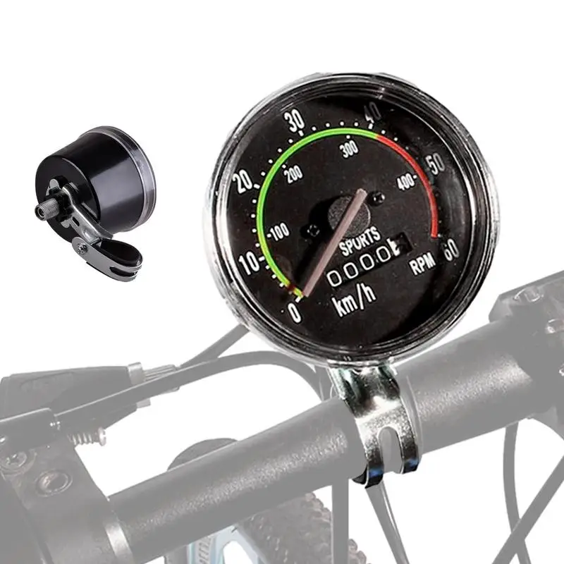Bicykel Schadometer Mechanický počítač na bicykel počítača vodotesný mechanický rýchlomer horský bicykel Table Mechanical
