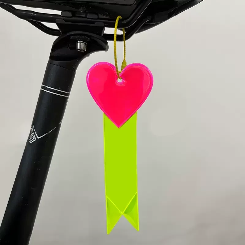 Bicykel sedadlo vankúš reflexné závesné pásky Výstražné pruhy Nočné jazdec