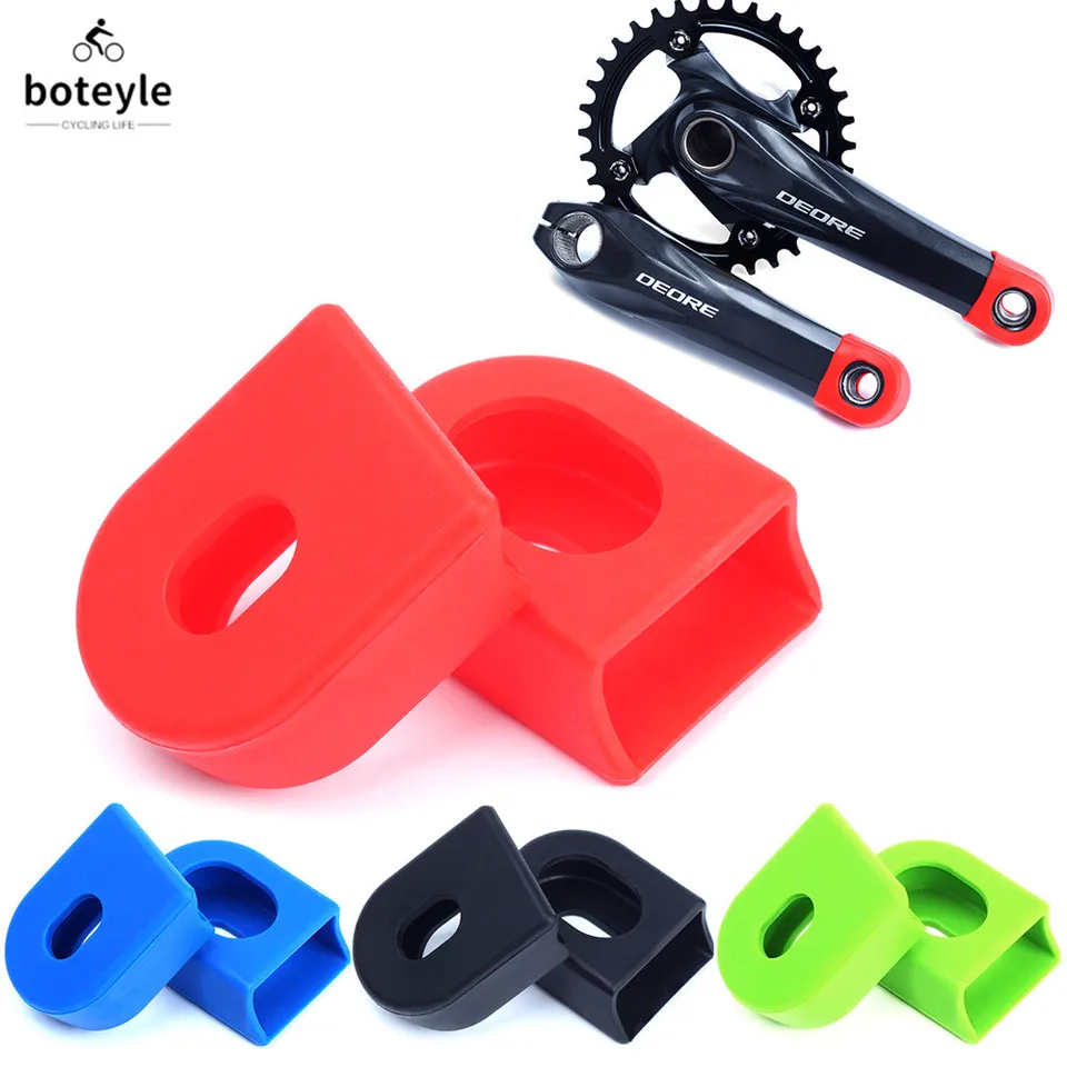 Bicykel Silikónový kľukový kryt chránič Silikónu Silikón Pedál Pedál Crankset Chráni