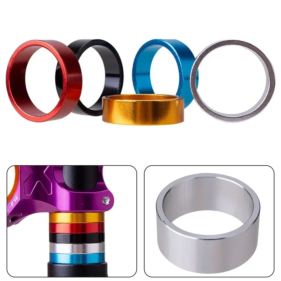 Bicykel STEM WASHER SPACER MOUNTY BIKE BIKE GROUT GREAT ROAD ROAD 28.6 PREDNÁ VODNÁ VODA 5/10/15 mm cyklistické príslušenstvo