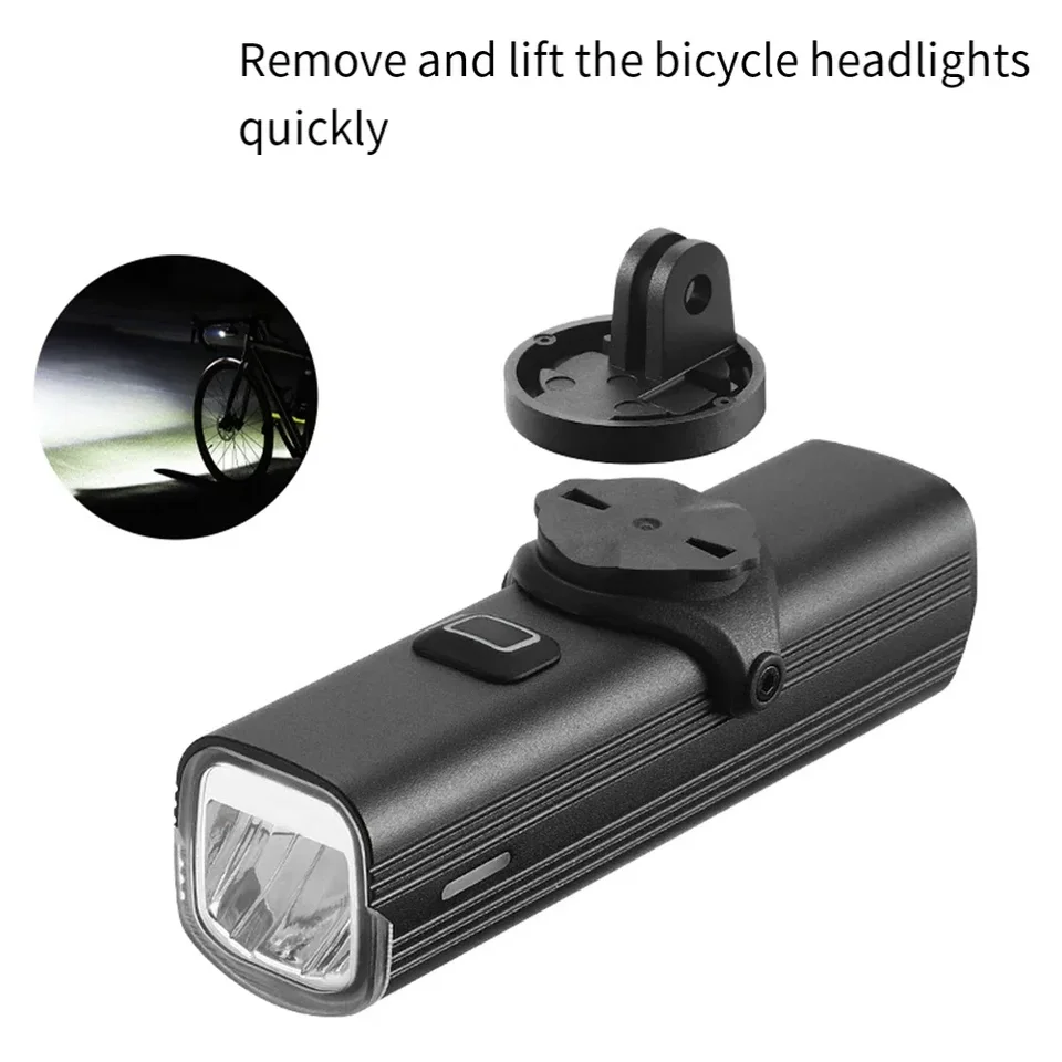 Bicykel svetlá na nočnú jazdu pre garminový monitor bicykla Nabíjateľné predné svetlá lampa vodotesné cyklistické doplnky