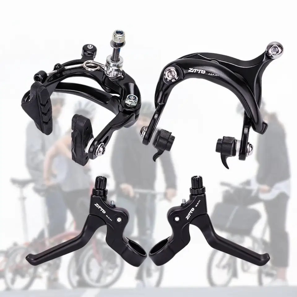 Bicykla, brzdový strmeň, pre príslušenstvo k dispozícii Brompton Dual Brzdí, pre skladacie bicykle