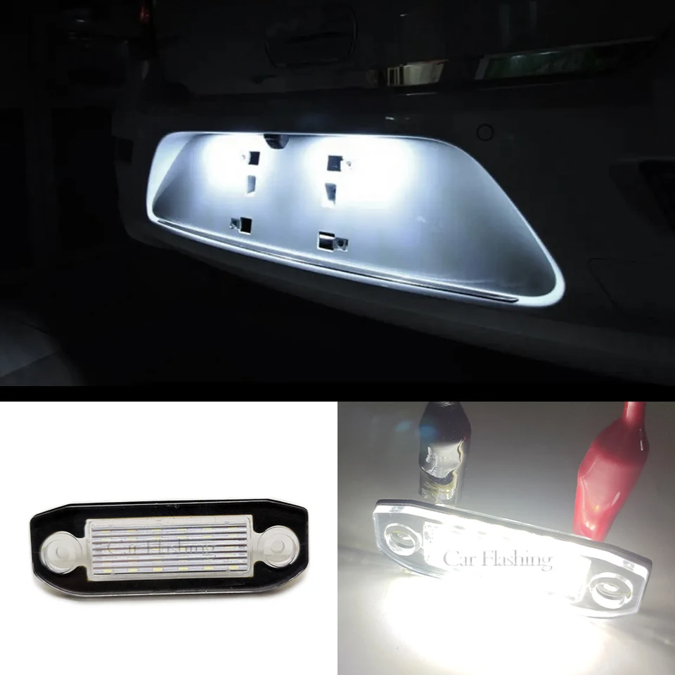 Biela LED svetlo Chyba bezplatné číslo LIVADNÉ ZAMESTNANIE SVETLÁ SVETLI VOLVO S80 XC90 S40 V60 XC60 S60 C70 V50 XC70 V70 LED značky LED značky LED