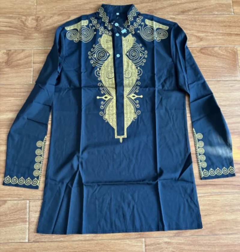 Biela patchwork African Dress Men Men 2025 Značka s krátkym rukávom Africké oblečenie Streetwear Príležitostné africké muži Tradičné oblečenie
