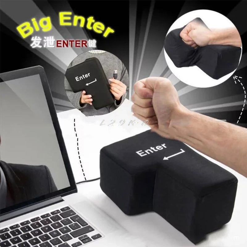 Big Enter Supersed Key USB vankúš Office Cestovo