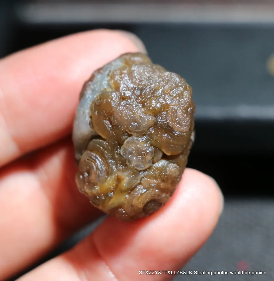 Big Treasure Talisman Energy Čínska púšť Alashan Gobi Agate Heaven Eye Eye Cool Štýl Displej Timestown UPS210421A2