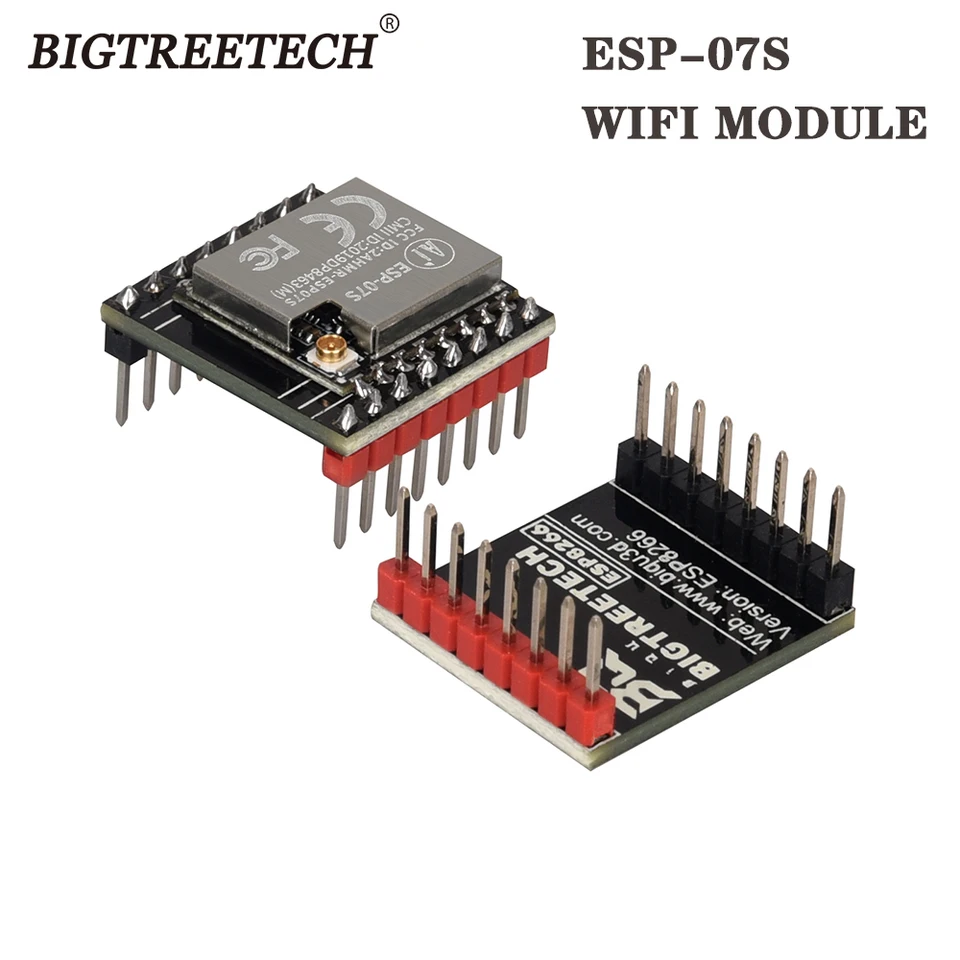 BigTreeTech ESP-07S WiFi Modul 3D Tlačiareň Podpora na použitie s Guenticity Autenticity SKR2 a Octtopus