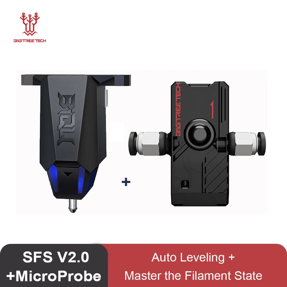 BigTreeTech Microprobe Auto Lighting Kit s SFS v2.0 Senzor snímača inteligentného vlákna 3D Senzor postele pre ender3 Voron DIY