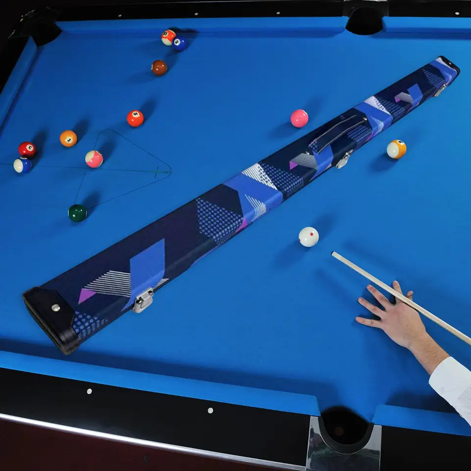 Biliard bazén cue case vybavenie PU 3/4