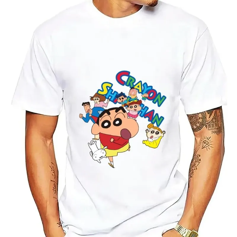 bilibili anime c-crayon shin-chan cool tričko Men Kombinácia dám