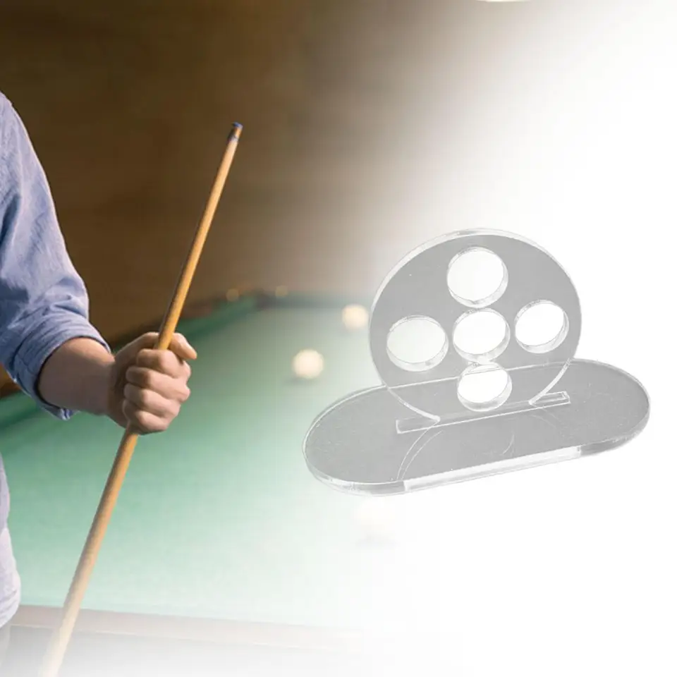 Billiard Rod Trainer Billiard Stroke Cvičenie Clear 5 Diec