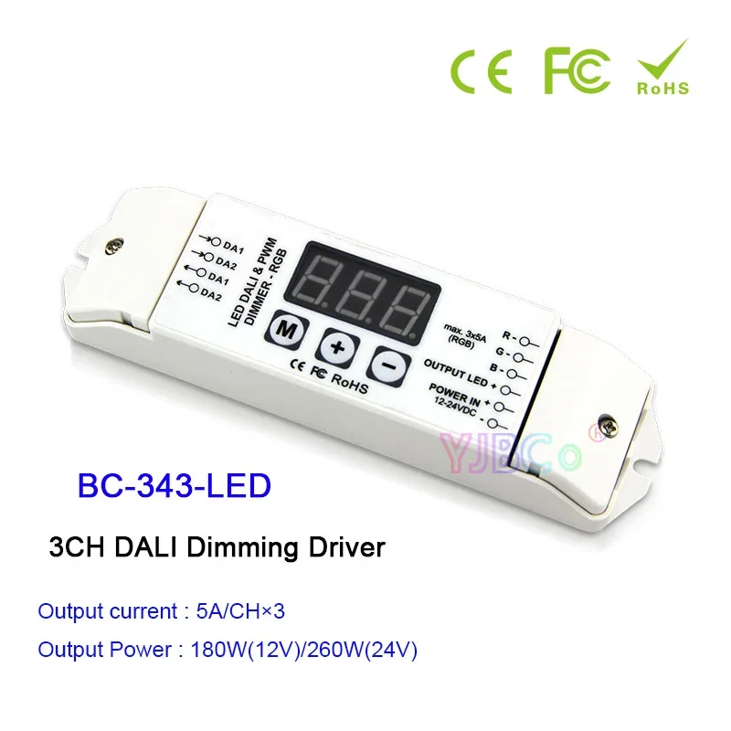 Bincolor 1CH/3CH/4CH LED pásma LED svetlo DALI DIMMING OVLÁDACKÝ OVLÁDACKÝ OVLÁDACÍ
