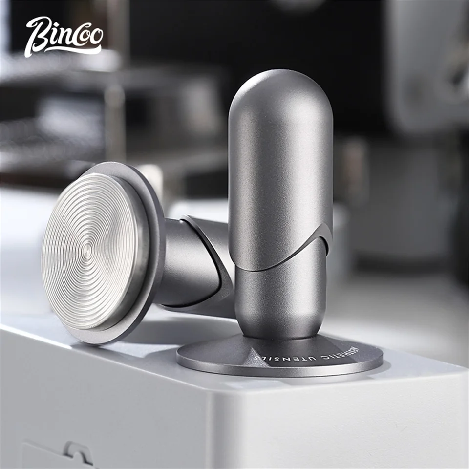 Bincoo 30 lb konštantný tlak kávy TAMPER 51 mm 58 mm espresso zvlnenie Tampéry s kalibrovaným pružinovým naloženým talianskym nástrojom barista