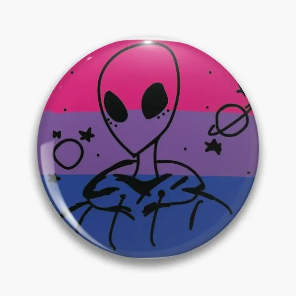 Bisexuálne mimozemské mäkké gombíky odznak šperky kovové klobúky oblečenie dekoratívne kreatívne móda klopa klopný pin cartoon darček ženy milenca roztomilý