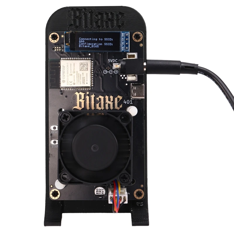 BITAXESUPRA 401 Solo Miner BITAXE 13W 700-800GH/S BM1368 ASIC čip od Antminer S21 Bitcoin BTC Miner so zástrčkou EÚ EU