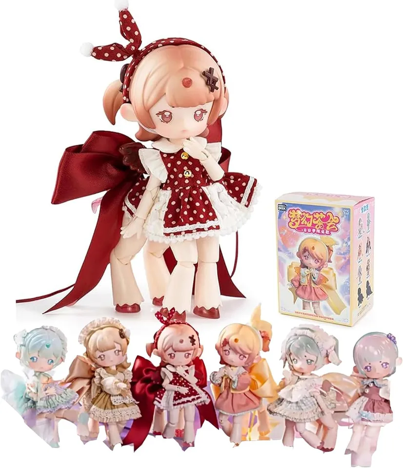 BJD Dolls Blind Box Penny's Treasure Box Unicorn Pony 2. Gen Dream Tea Party Series Daydream Series Collectable Action Figure Hračky pre bábiky