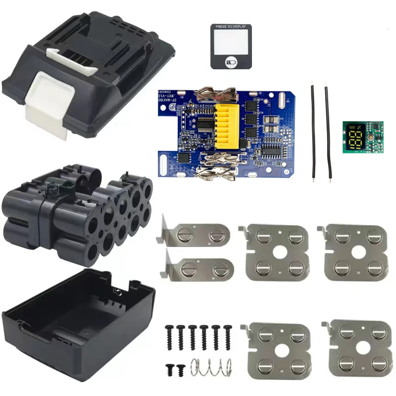 BL1830 Li-Ion Battery Case Case Ochrana doska DID Digitálna indikátorka PCB pre MAKITA 18V 6,0AH