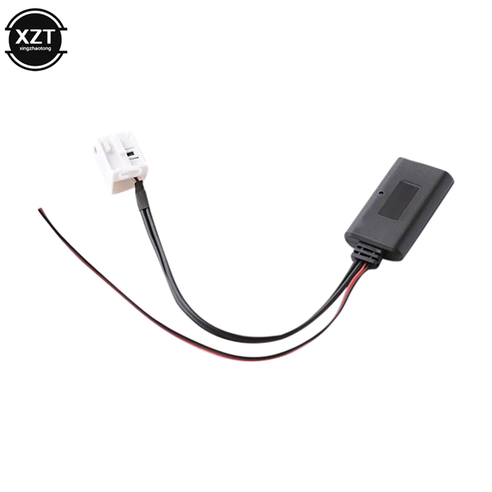 Black Bluetooth kompatibilný 5.0 Adaptér MP3 MP3 pre Volkswagen RCD510 RCD310 RNS315 RNS310 MFD2 12-kolíková zástrčka