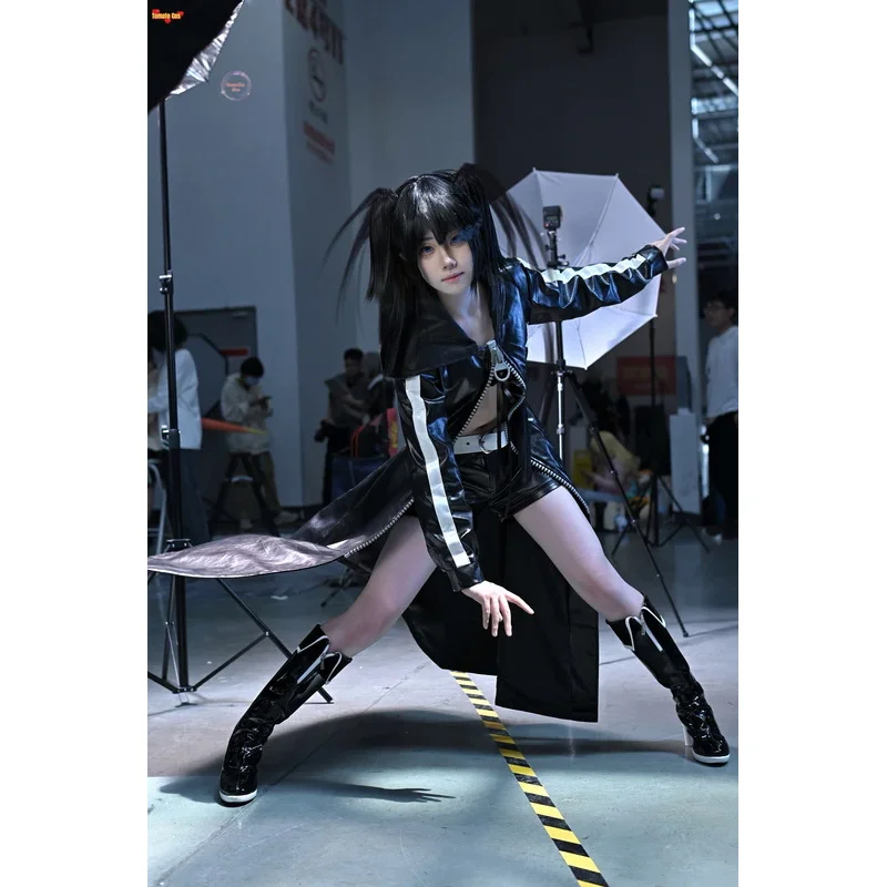 Black Rock Shooter Anime Black Rock Shooter Women Cosplay Black Rock Shorker kostým cosplay uniforma