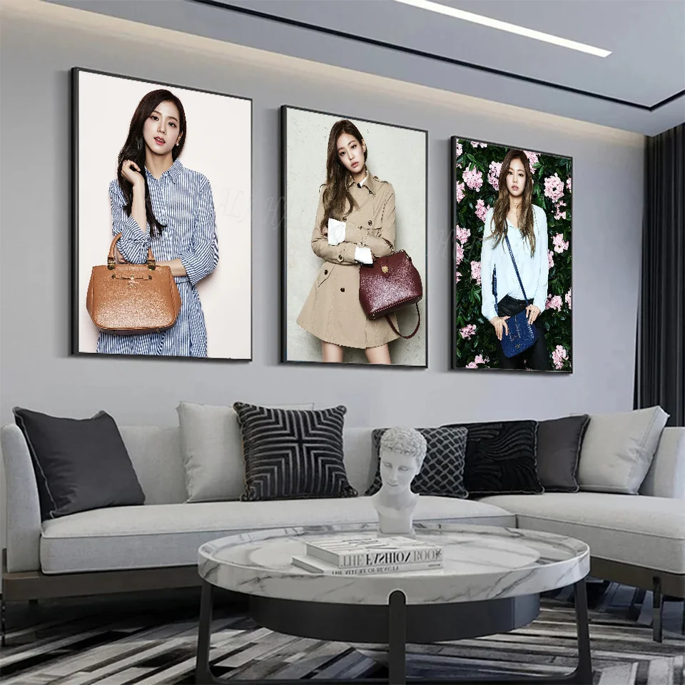 Blackpink for Saint Scott Plagát HD Plagáty Domáce izba Bar Cafe Decor Art Wall maľba Obrázok