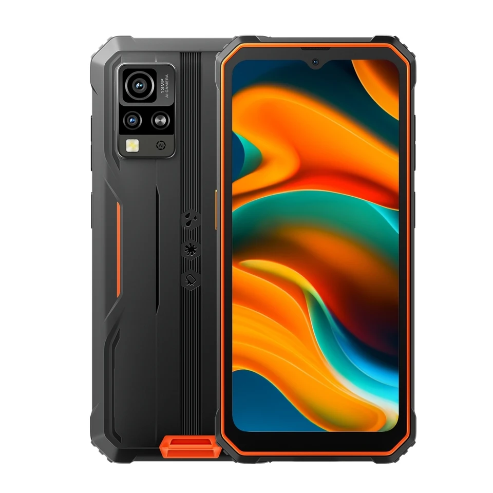 BlackView BV4800 Rugged Smartphone 3GB 64 GB Android 13 nepremokavý 6.56 '' Helio A22 Quad Core 5180MAH 13MP Camera 4G Camera 4G Mobilný telefón 4G