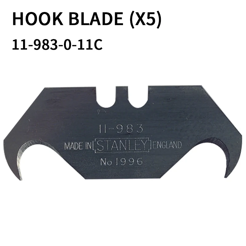 Blade Stanley Hook (x5) 11-983-0-11C