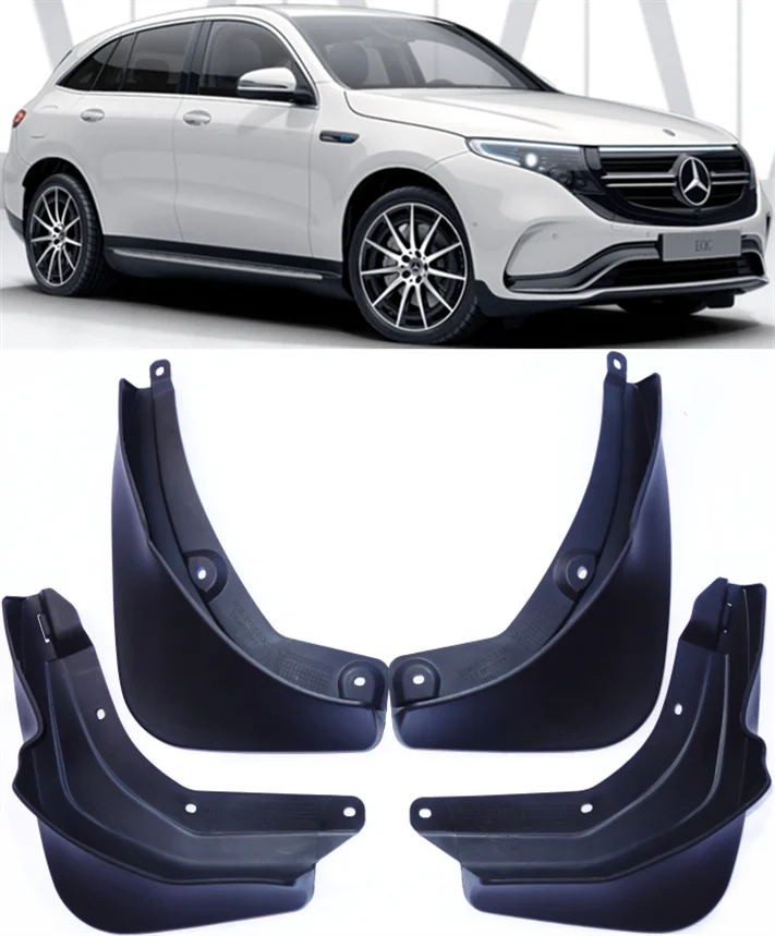 Blaníky pre Mercedes Benz EQC 350 EQC 400 2019 2020 2021 2022 MAD FLAPS MADGUARDS FONDY