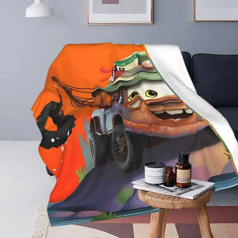 Blesk McQueen najlepší priatelia prikrývka flanel dekorácie