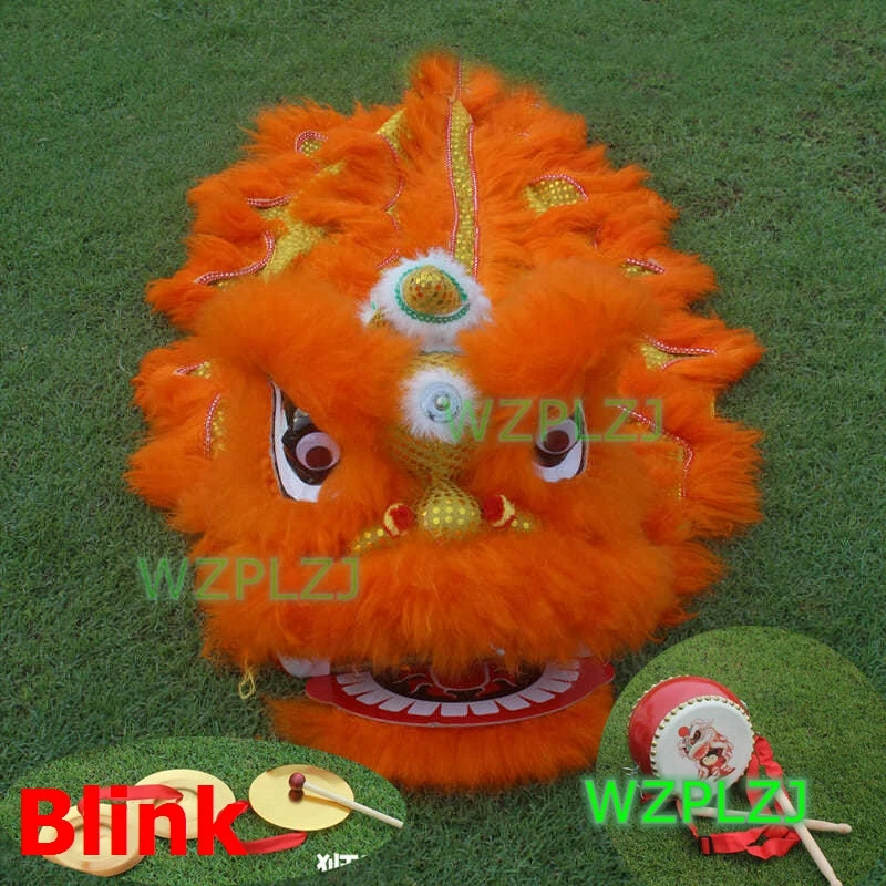 Blink Royal 14 palcov 5-12 Vek Lion Dance kostým bubon gong cosplay rekvizity detský večierok Sport festival vianočné vonkajšie pódium maskot