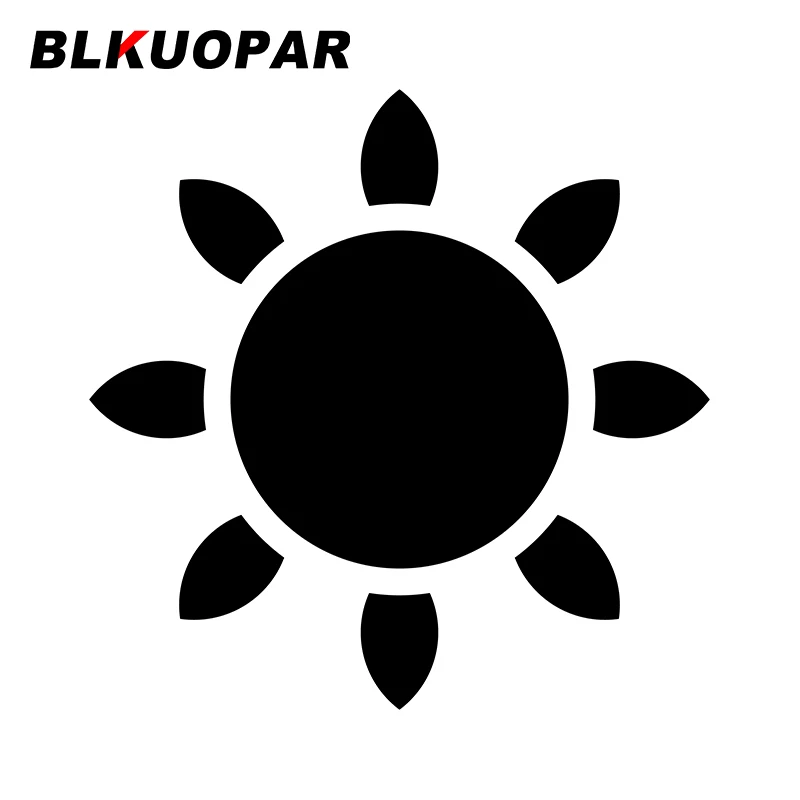 Blkuopar pre kvetinové nálepky na autá vodotesné obtisky Osobnosť