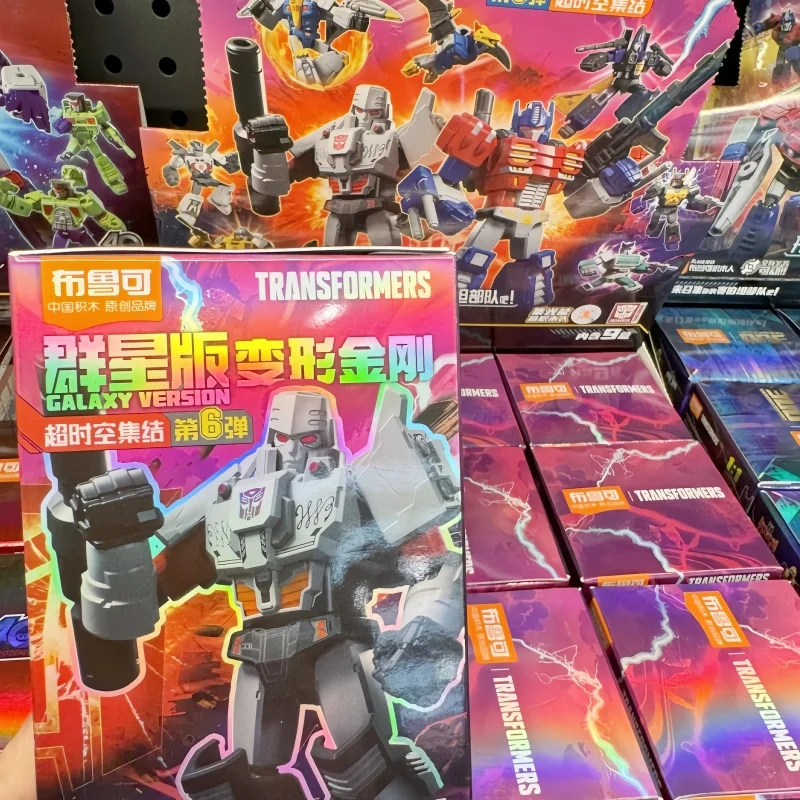BLOKEES GV6 8CM Transformers IDW Optimus Prime Megatron Swoop Sunstreaker Wheeljack Kohing Dirge Action Figure Hračky darčeky