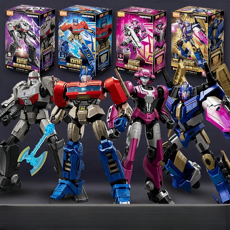 BLOKEES Transformers One Classic Class Optimus Prime Megatron Aerial Sentinel Prime zostavené hnuteľný model Bloks Group Gift Gift