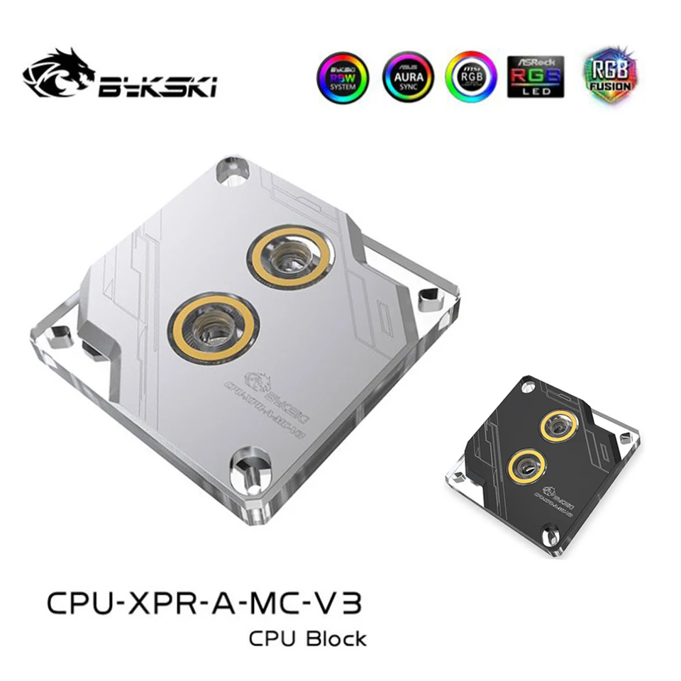 BLOKSKI CPU-XPR-A-MC-V3 CPU Water Block pre Intel LGA115X/1700/1100/11/2066 Systémový blok pre chladenie vody v mikrovomaterke