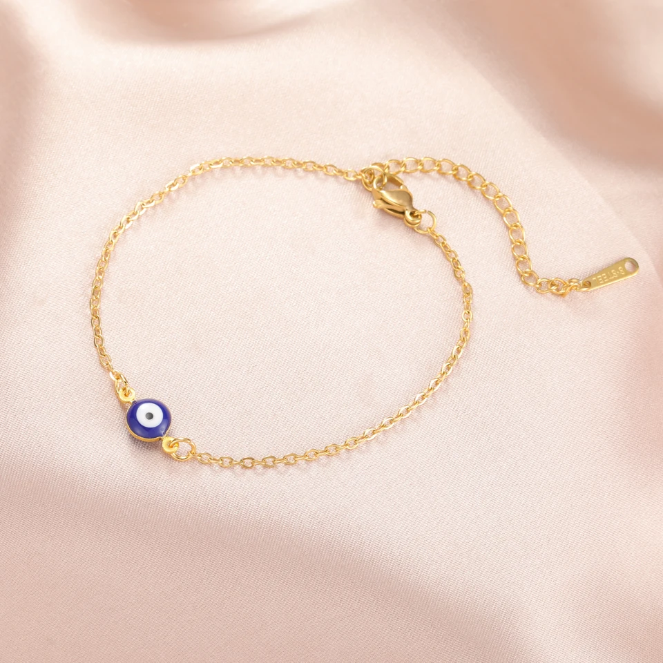 Blue Evil Eye Dámsky náramok Youth Lucky Talisman náramok pár šperkov Šperky Veľkoobchod