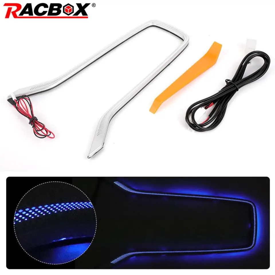 Blue LED atmosféra svetlá Central Gearshift Console Dekoratívna svetlá pre Toyota Corolla Altis 2019-2024 kríž 2020-2024