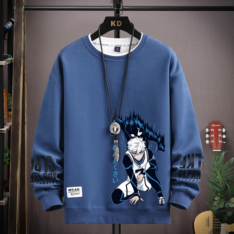 Blue Lock Anime Clothes Grafické tričká
