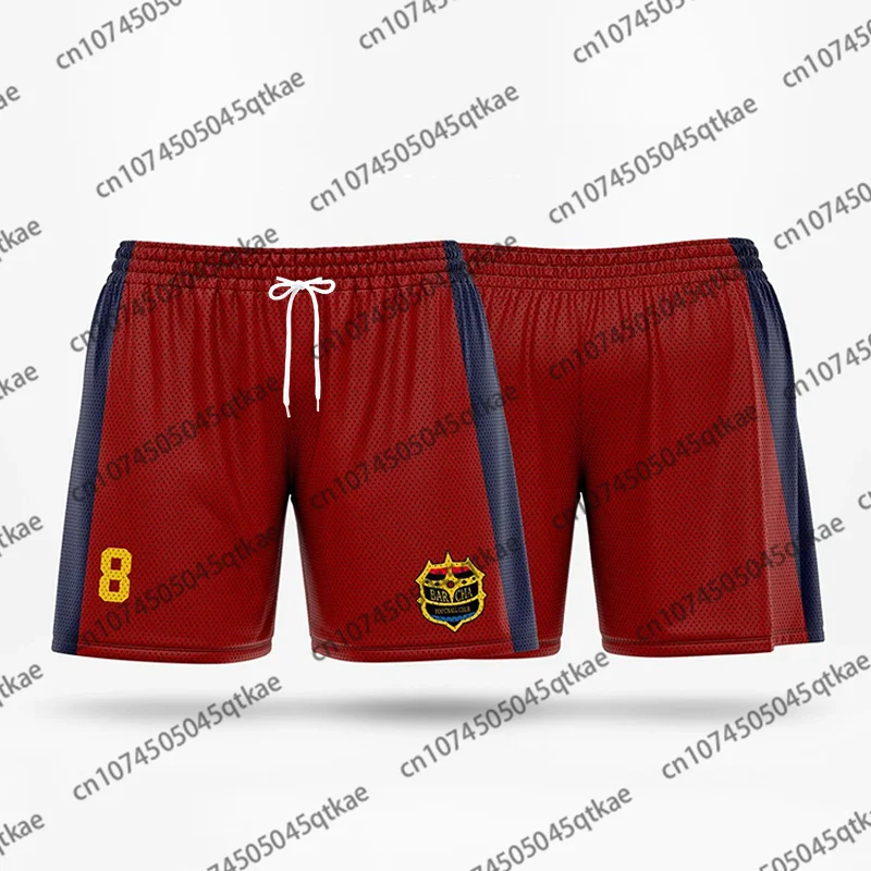 Blue Lock FC Barcha Cartoon Anime Jersey Pánny Rýchlo vysuné šortky Summer nadmerne nadmerne prevyšujú módne športové unisex krátke nohavice Priedušné šortky