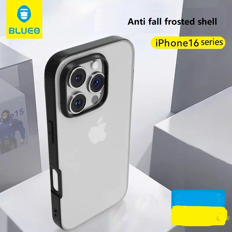 Blueo iPhone 16 Promax Matte Shell Chráni