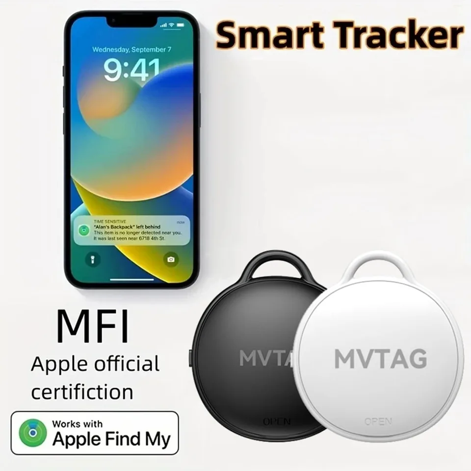 Bluetooth GPS Tracker Smart Locator pre Airtag Smart Anti-Lost Zariadenie GPS Mobile Mobile Mobile Keys Pet Kids Finder pre Apple